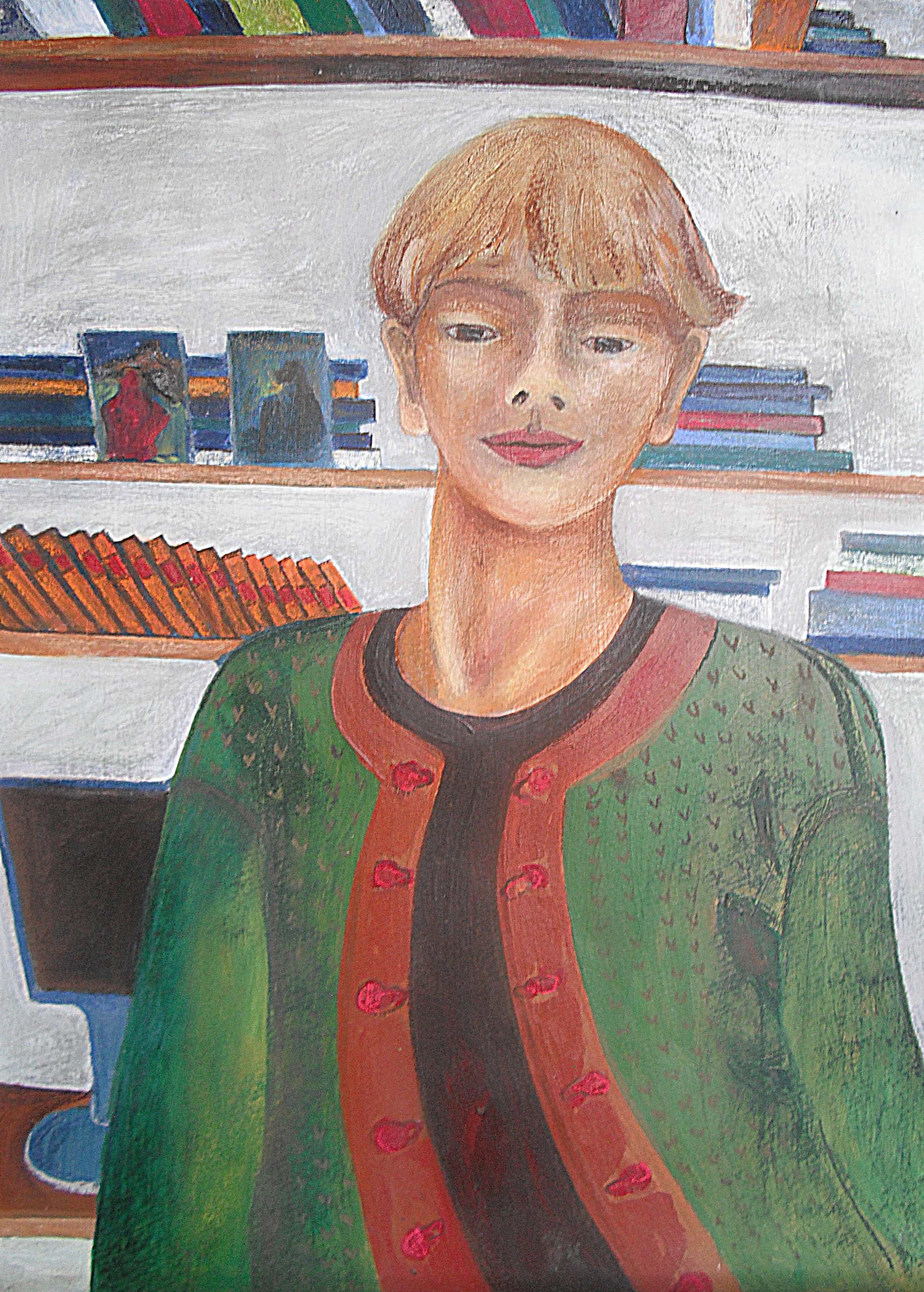 06 Selbstportraet 2010 Pastellkreide auf Papier 40x60